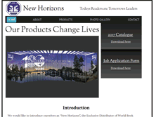 Tablet Screenshot of newhorizonsisb.com